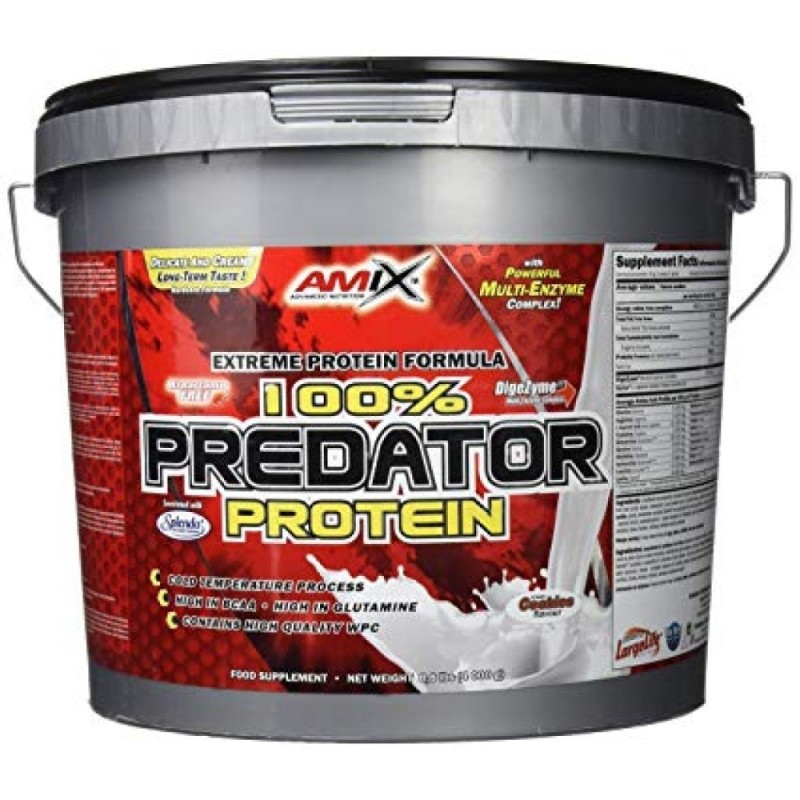 Predator Protein 4 kg  Proteína de Alta Calidad para Crecimiento Muscular y Recuperación  AMIX™