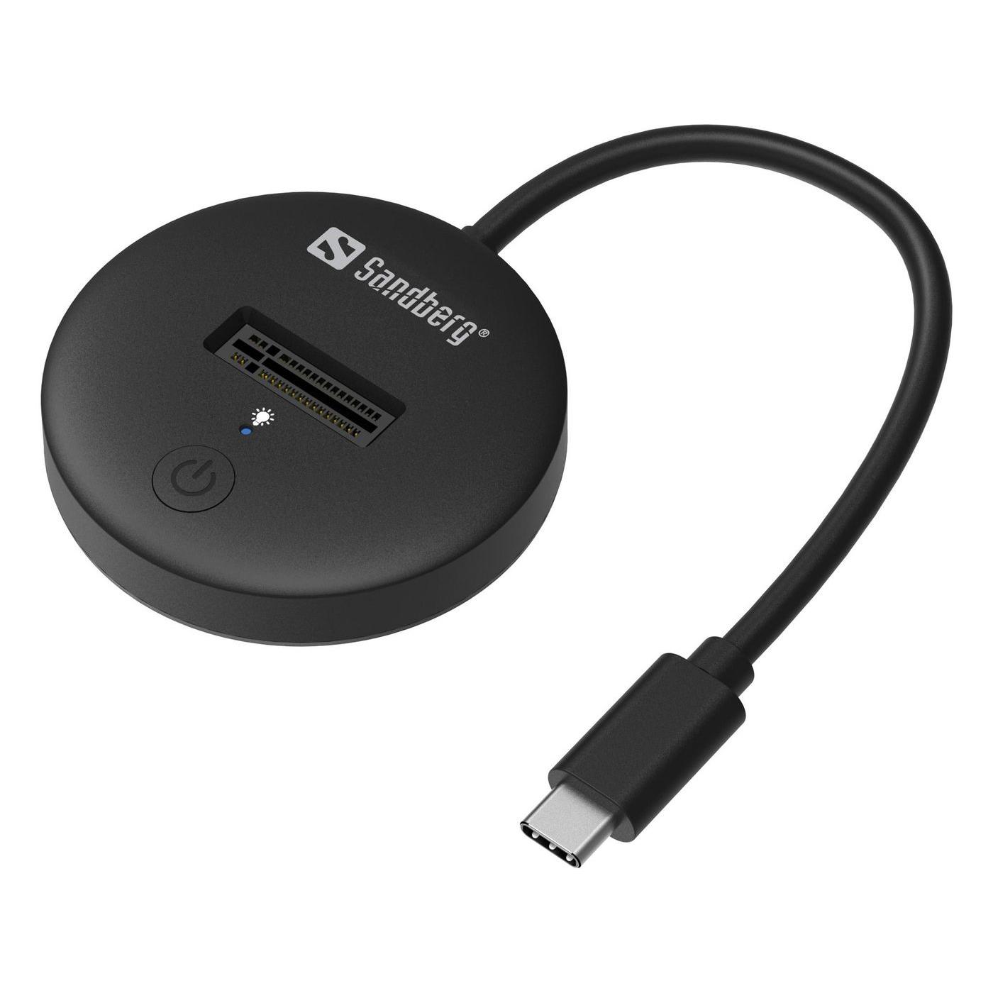 Sandberg USB 3.2 Dock for M.2+NVMe SSD USB 3.2 Dock for M.2+NVMe SSD, 136-47 (USB 3.2 Dock for M.2+NVMe SSD)
