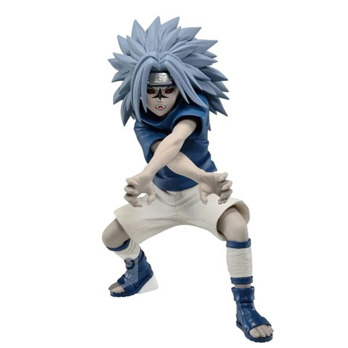 Banpresto - Figura coleccionable Vibration Sasuke Uchiha II de 13 cm para fans de Naruto, diseño detallado y pintura elaborada