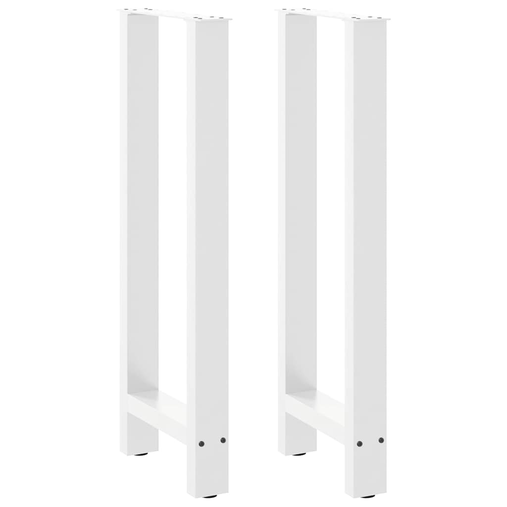 vidaXL Patas para mesa de bar (2 unidades, 50 x 100-101 cm, acero)