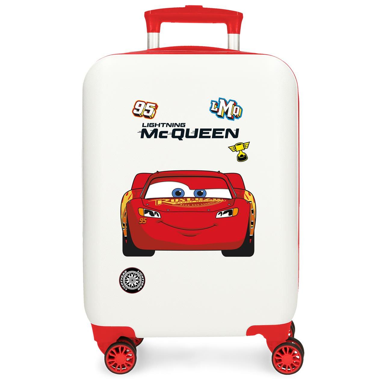 Maleta de cabina Disney Mcqueen Red 50x33x20cm