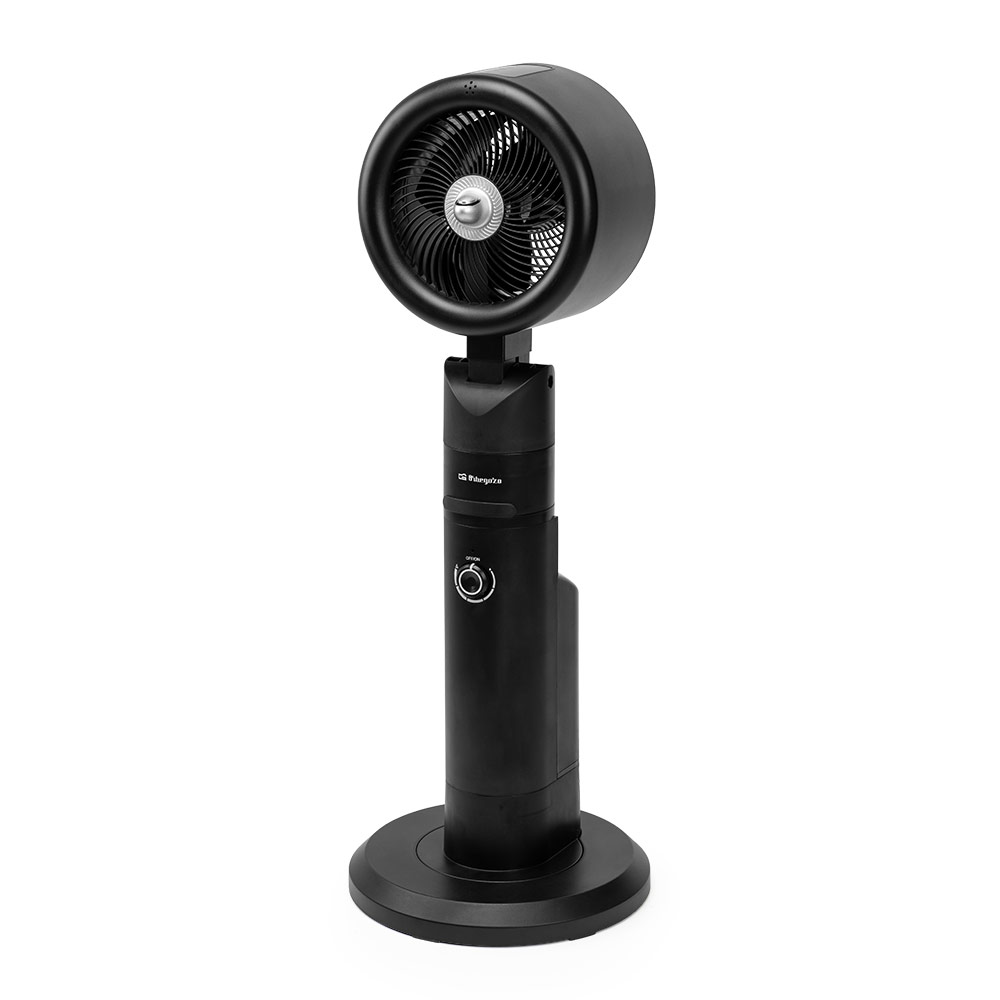 Orbegozo SFA 7600 - Ventilador nebulizador, 3 velocidades, 3 modos, depósito 2,2 litros, temporizador, 65 W