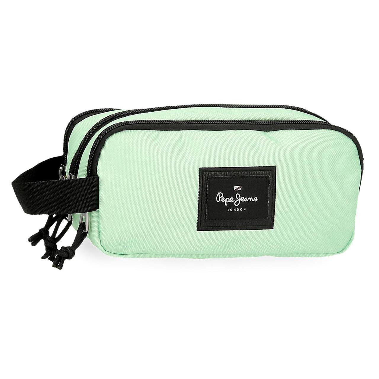Estuche triple compartimento cierre cremallera Pepe Jeans Aris Colorful
