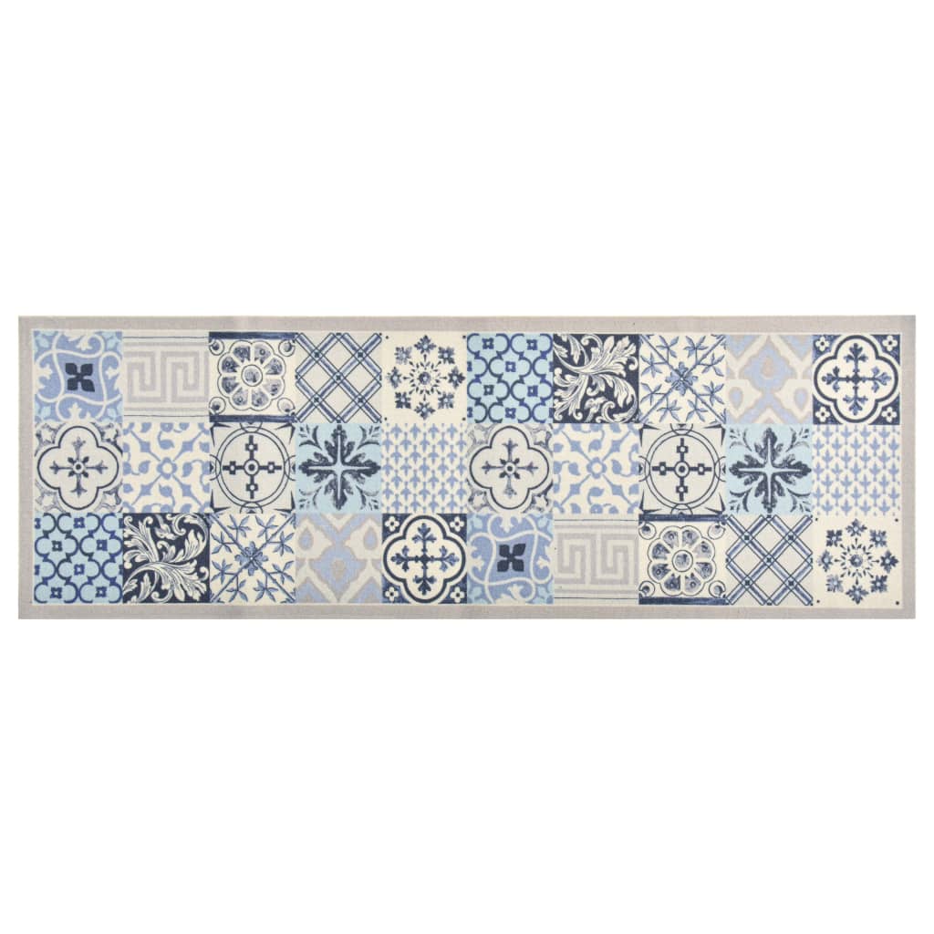 vidaXL Alfombra de Cocina Lavable Coffee 60x300 cm Felpudo Pasillo Salón Color coffee blue,  coffee brown,  Cooking y mas