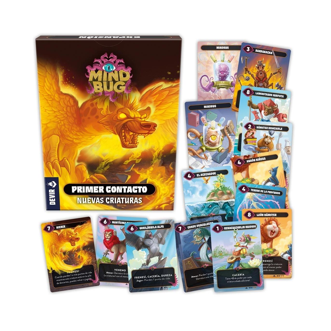 MINDBUG PRIMER CONTACTO NUEVAS CRIATURAS