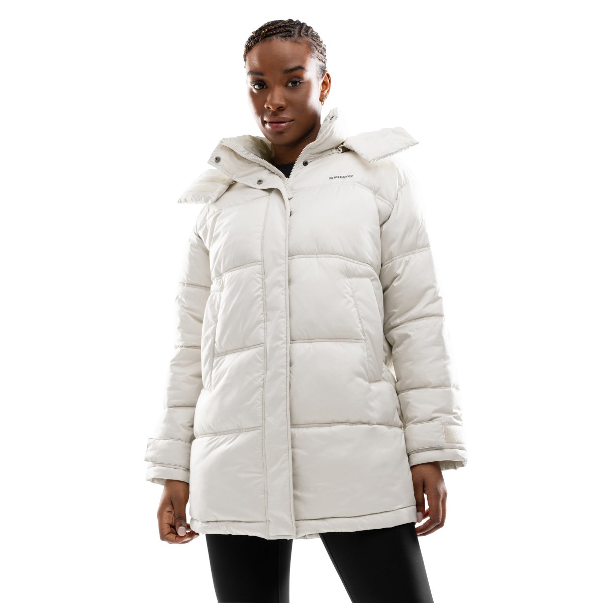 SIROKO - Abrigo Oversize Acolchado Lifestyle para Mujer_