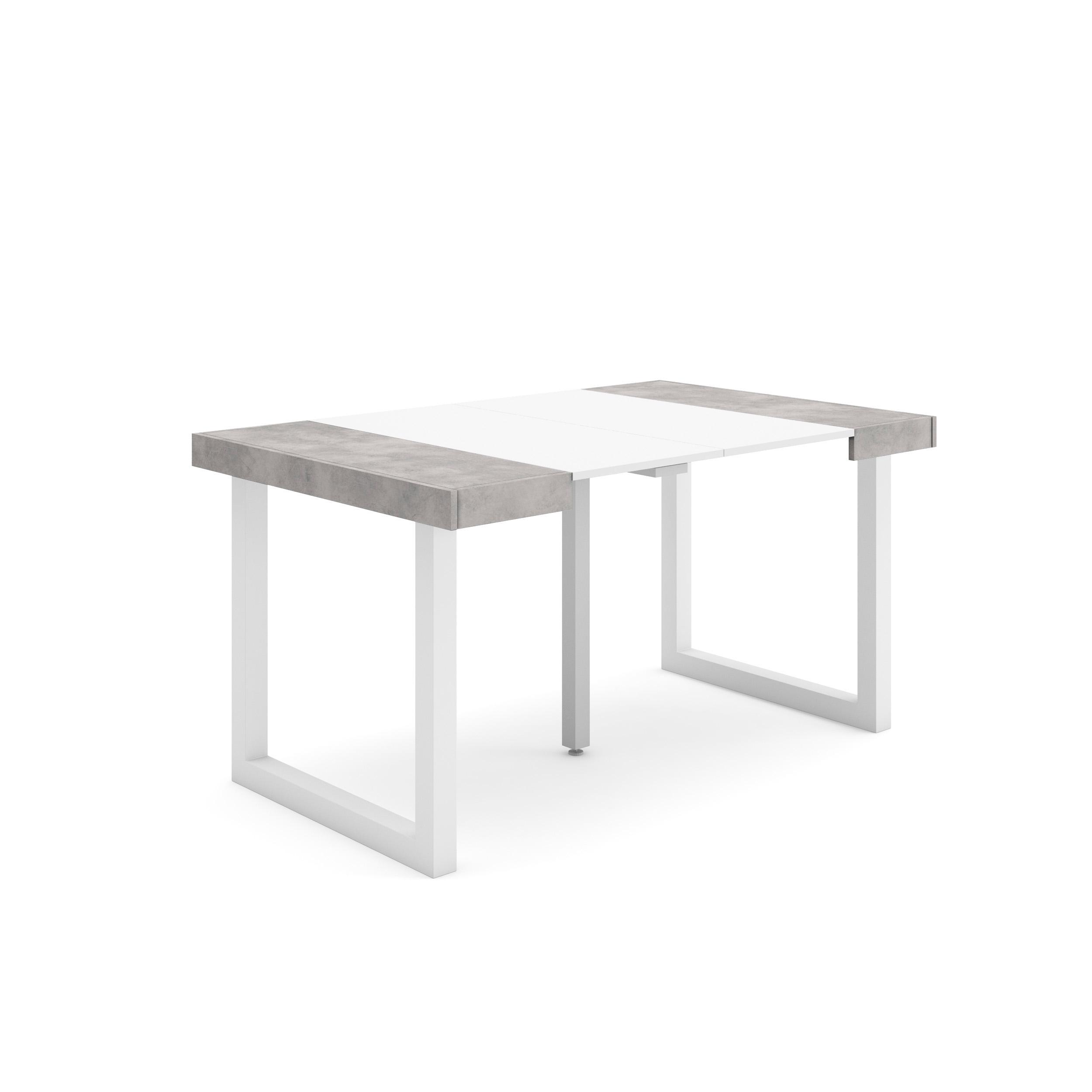 Skraut Home - Mesa Consola Extensible - Tapa - 58/140x90x73cm - Práctica y Versátil - Estilo Moderno - Fácil Montaje