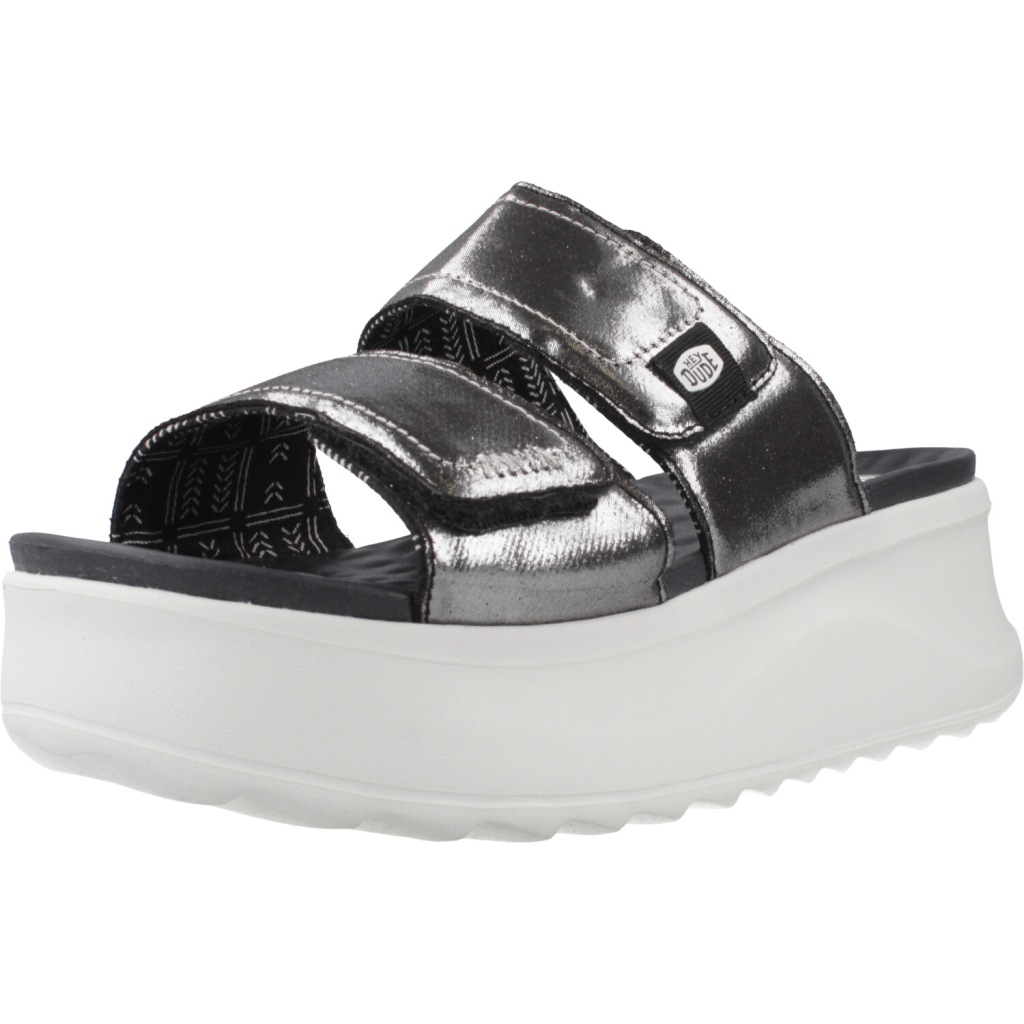 Sandalias Mujer Marca Hey Dude Modelo Delray Slide Classic