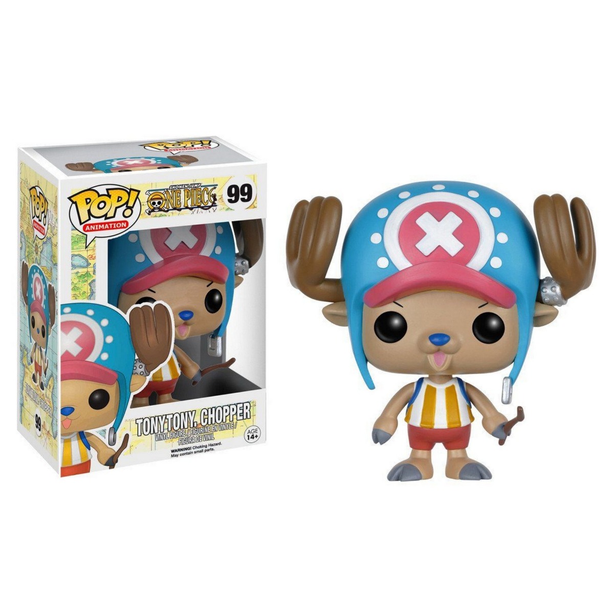 FUNKO POP! ANIMATION: ONE PIECE - TONYTONY CHOPPER, 5304, Nº99, TIENDA CON LICENCIA OFICIAL, FIGURA, JUGUETE, CABEZÓN, VINILO, ANIME, DIBUJOS,