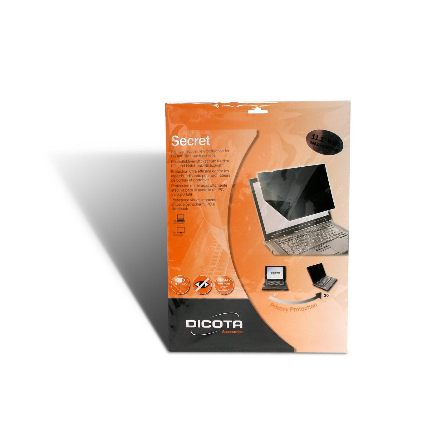 Dicota d30124 monitor filter 39.6 cm (15.6")