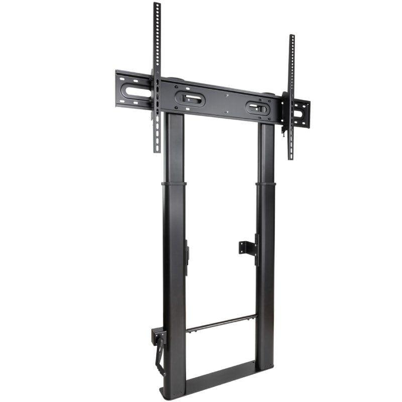 Tooq Soporte de Suelo/Pared Fijo con Regulación de Altura para Pantallas 55"-100", Negro