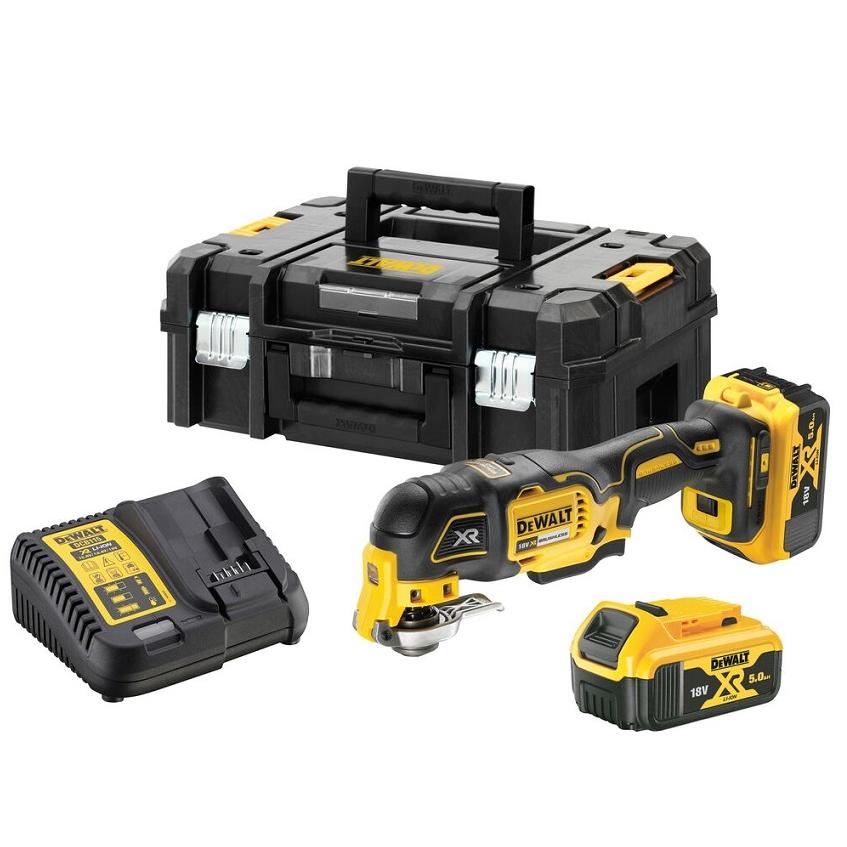 Herramienta multifunción inalámbrica XR de 18 V y 2 x 5,0 Ah - DW DCS356P2