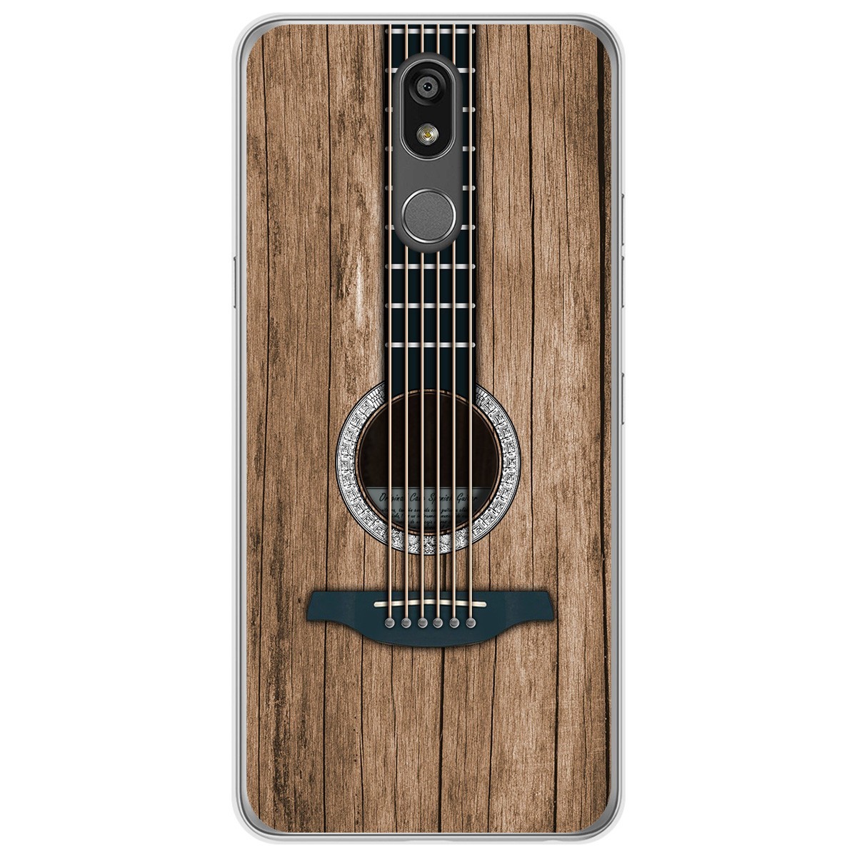Tumundosmartphone Funda Gel Tpu para Lg K40 diseño Madera 11 Dibujos