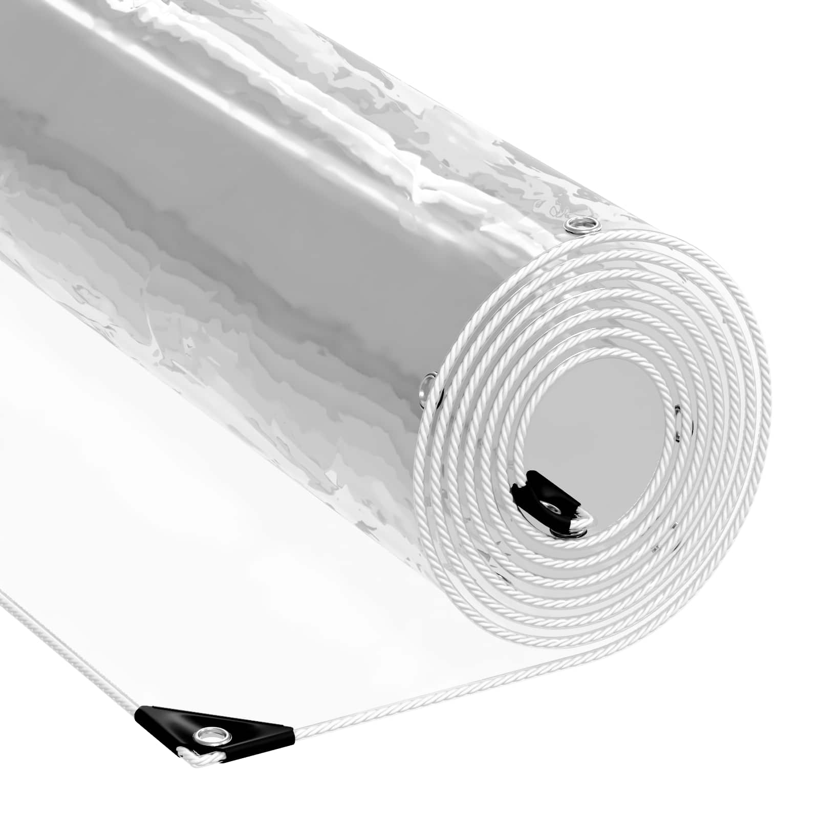 vidaXL Lona 350 gsm Transparente PVC Multitalle