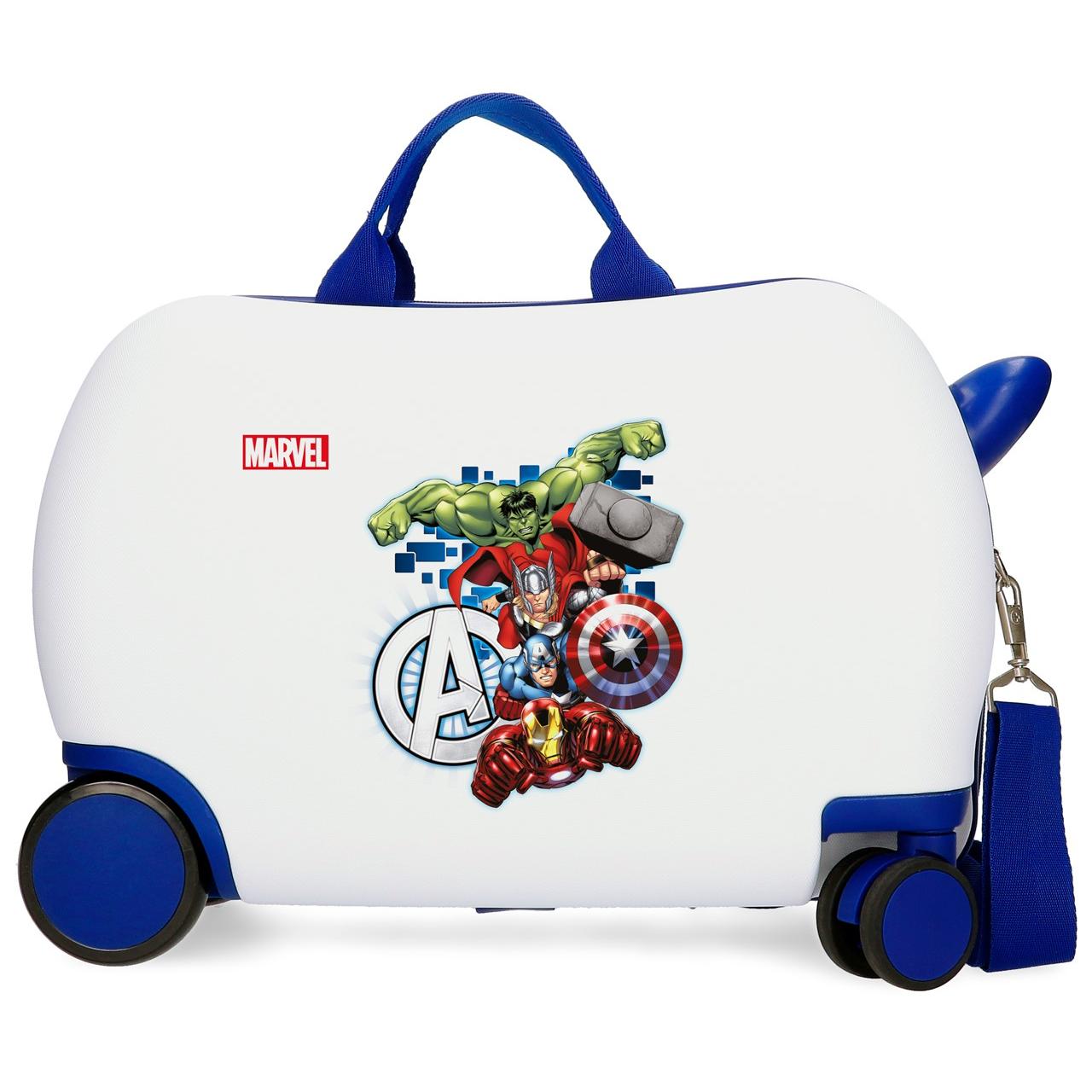 Maleta infantil Avengers attack blanco 45x31x20 cm