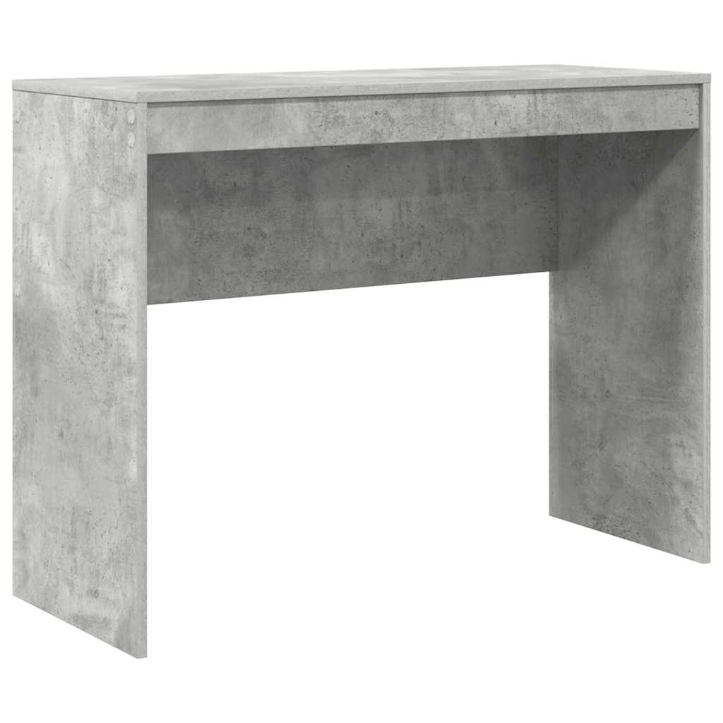 vidaXL Escritorio Gris Concreto 100 x 40 x 76 cm