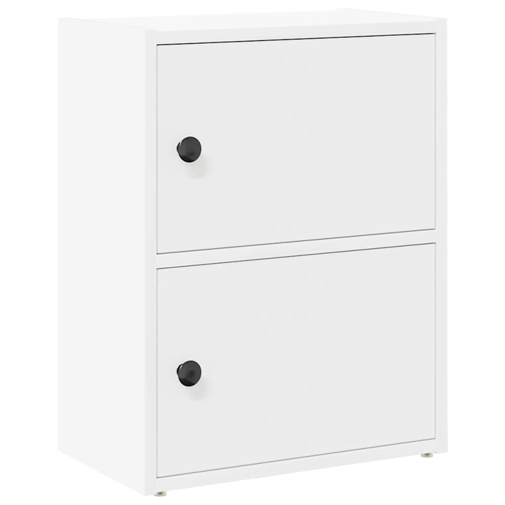 vidaXL Estantería de madera de ingeniería 40x24x52 cm Multicolor