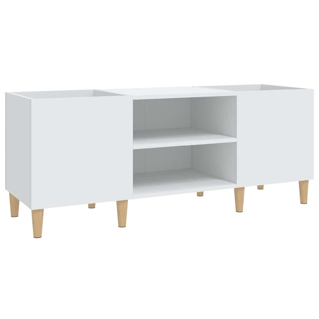 vidaXL Mueble para discos de madera de ingeniería 121x38x48 cm Multicolor
