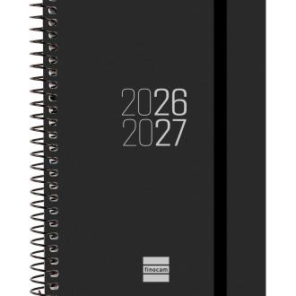 FINOCAM AGENDA ESCOLAR 26-27 E8 SVH ESPIR NEGRO ESPIRAL