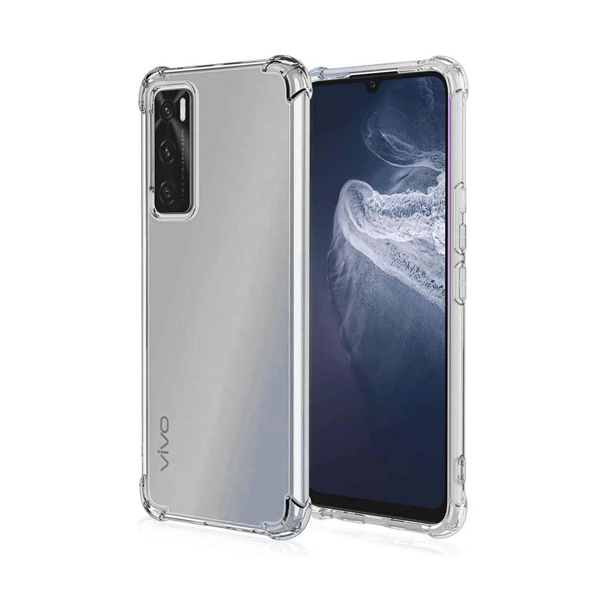 Tumundosmartphone Funda Gel Tpu Anti-Shock Transparente para Vivo Y70