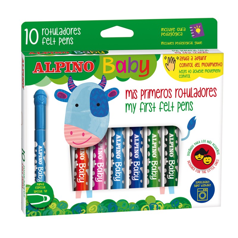Alpino - AR002010 rotulador Multicolor 10 pieza(s) AR002010
