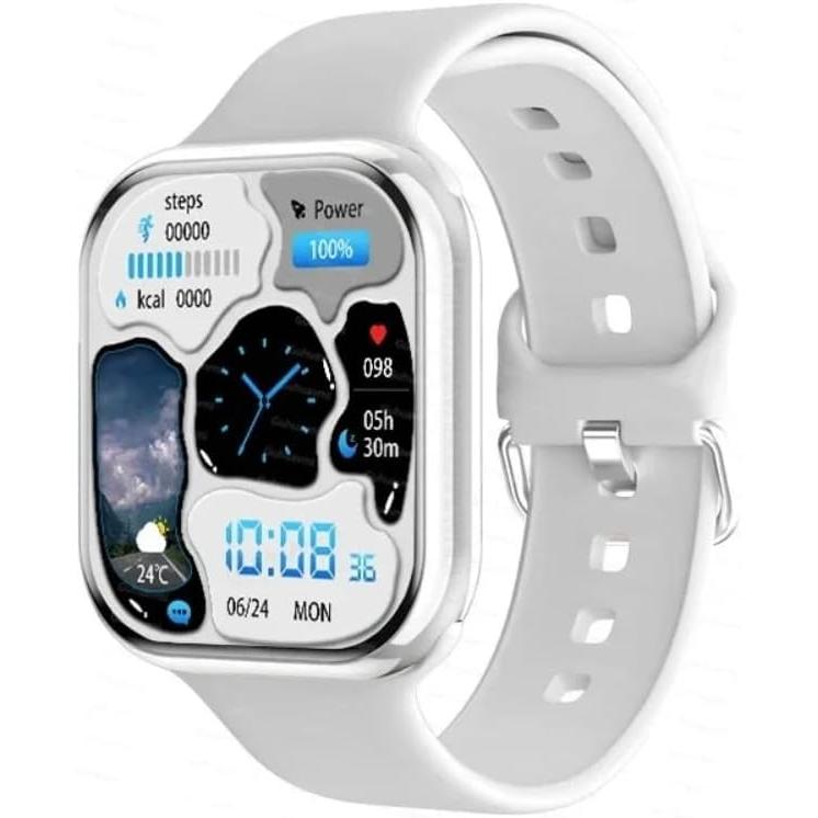 Reloj Inteligente BT Call 9 Mini para Hombre Blanco 45 Mm