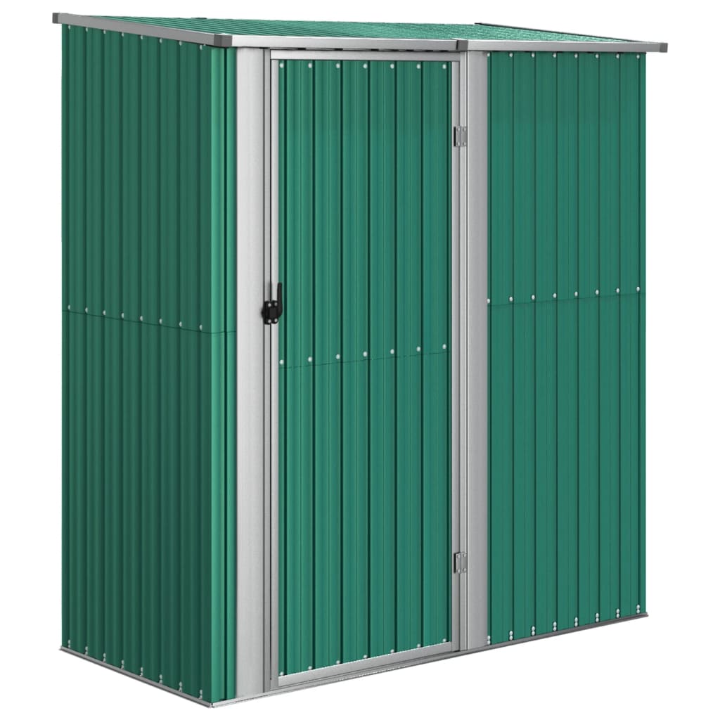 vidaXL Cobertizo de Jardín Acero Galvanizado Armario Almacenamiento Color Gris,  Verde,  Marrón y mas