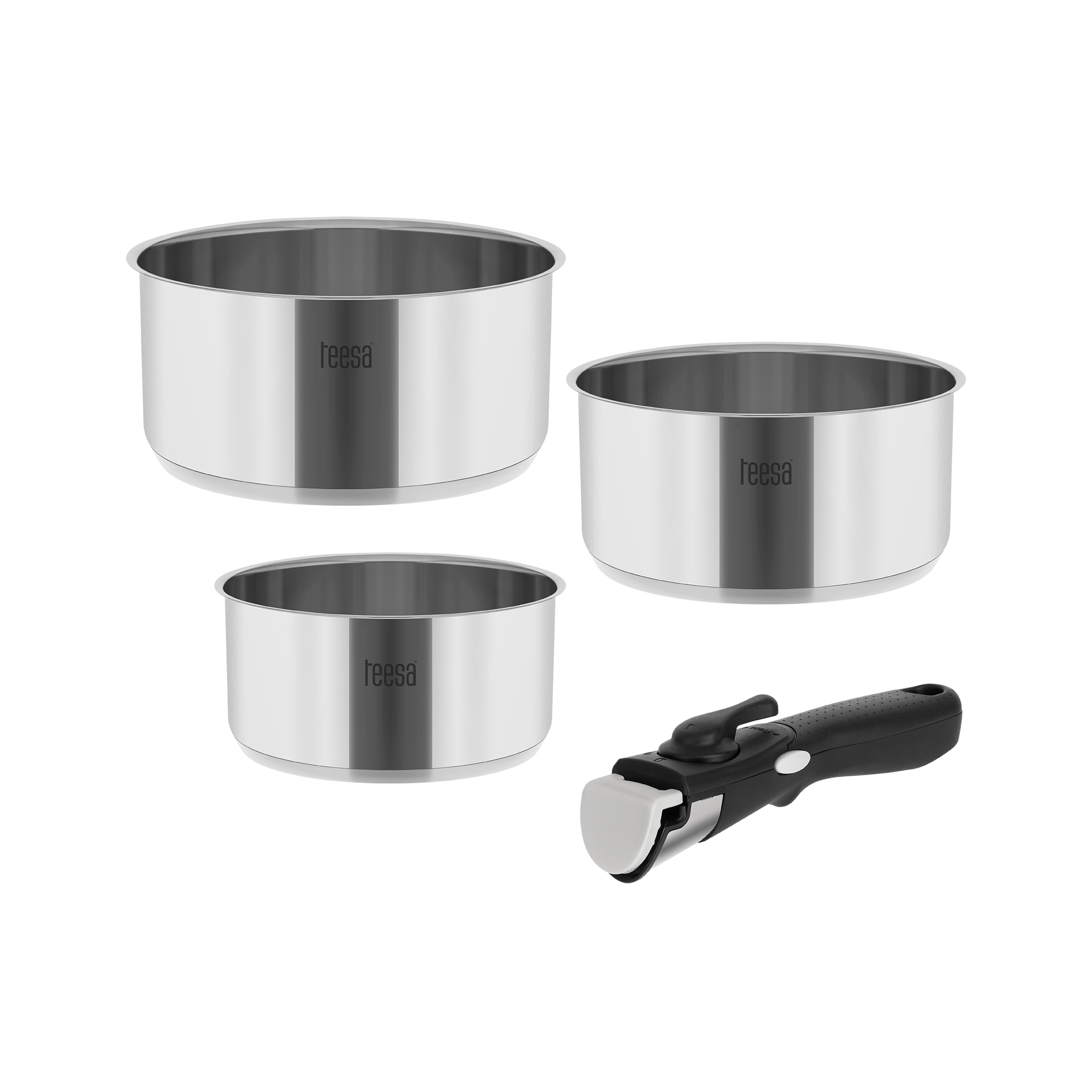 Juego de ollas de una sola mano TEESA COOK EXPERT