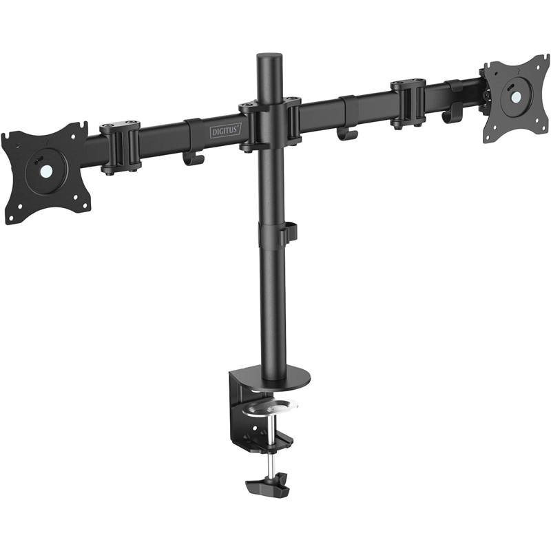 Digitus Digitus Dual con Sujeción Inclinable para Monitores 15"/27" VESA 100x100 Max 16Kg