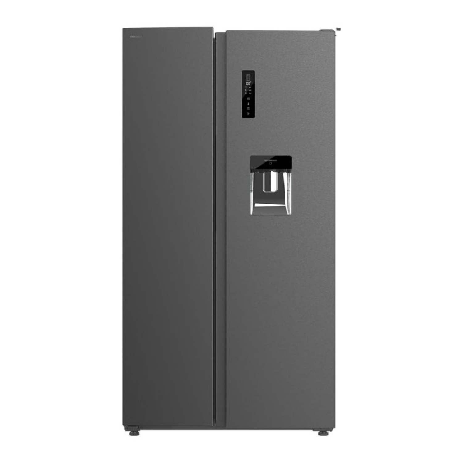 Cecotec Frigorífico Americano de 559 Litros Bolero CoolMarket SBS 562 Dark D. 177 cm de Alto y 90 cm Ancho, Clase D