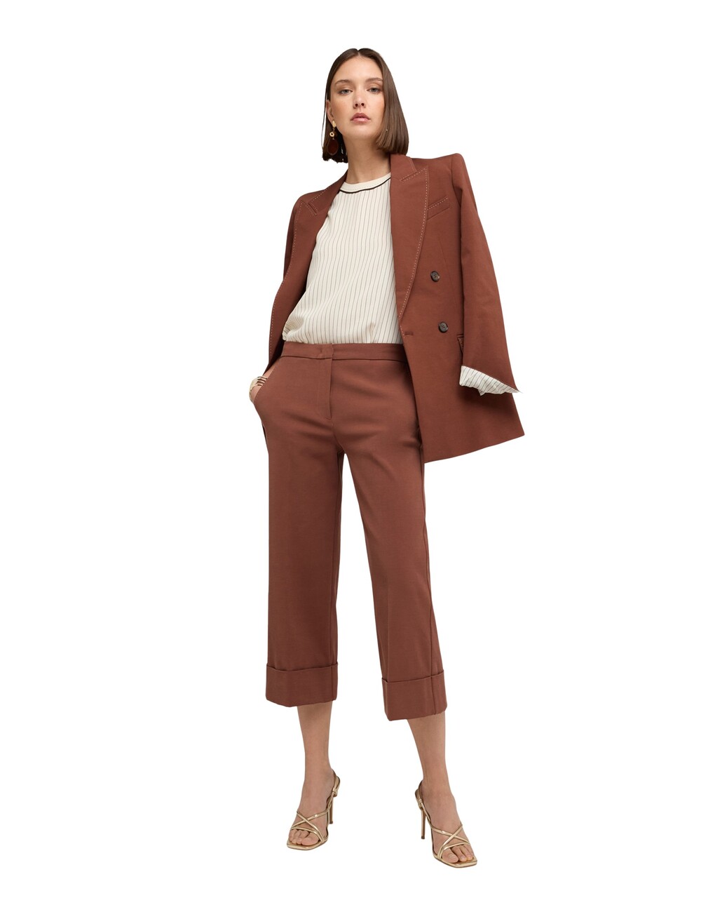 Motivi - Pantalones cropped The Tailoring Lab