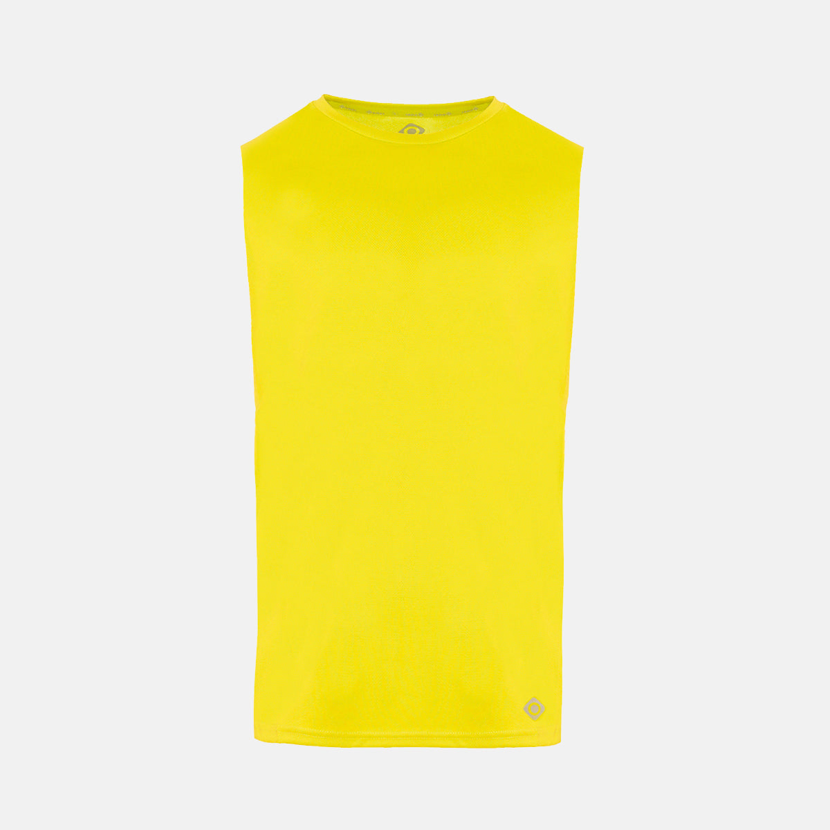 Izas- Camiseta Técnica para Hombre con Tecnología Dry Fit - Camiseta Deportiva de Tirantes con Hydrospeed Que Expulsa el Sudor a la Superficie y Mantiene Seca la Piel - Creus TT Negro - Talla 3XL