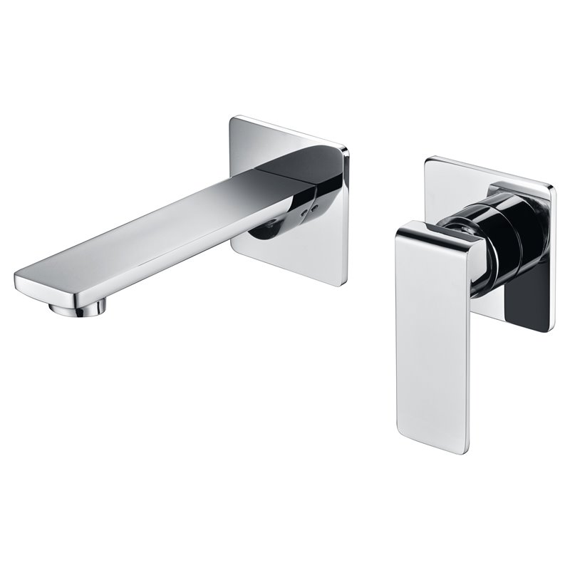 Imex Fiyi GLF016 grifo monomando empotrado diseño elegante latón acabado cromado