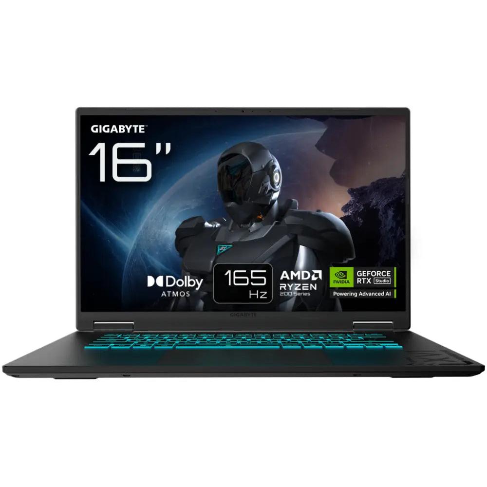 Portátil GIGABYTE GAMING A16 3WHK3PT864SD 16" AMD Ryzen 7 260 32GB 1TB SSD RTX 5070 FreeDOS Pantalla 165Hz