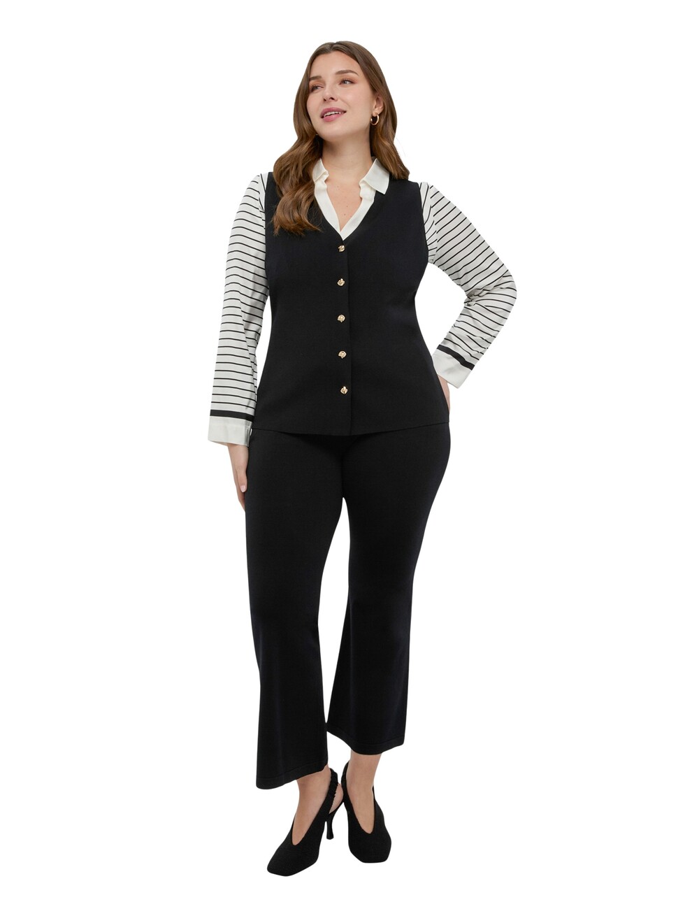 Fiorella Rubino - Pantalones Flare de punto