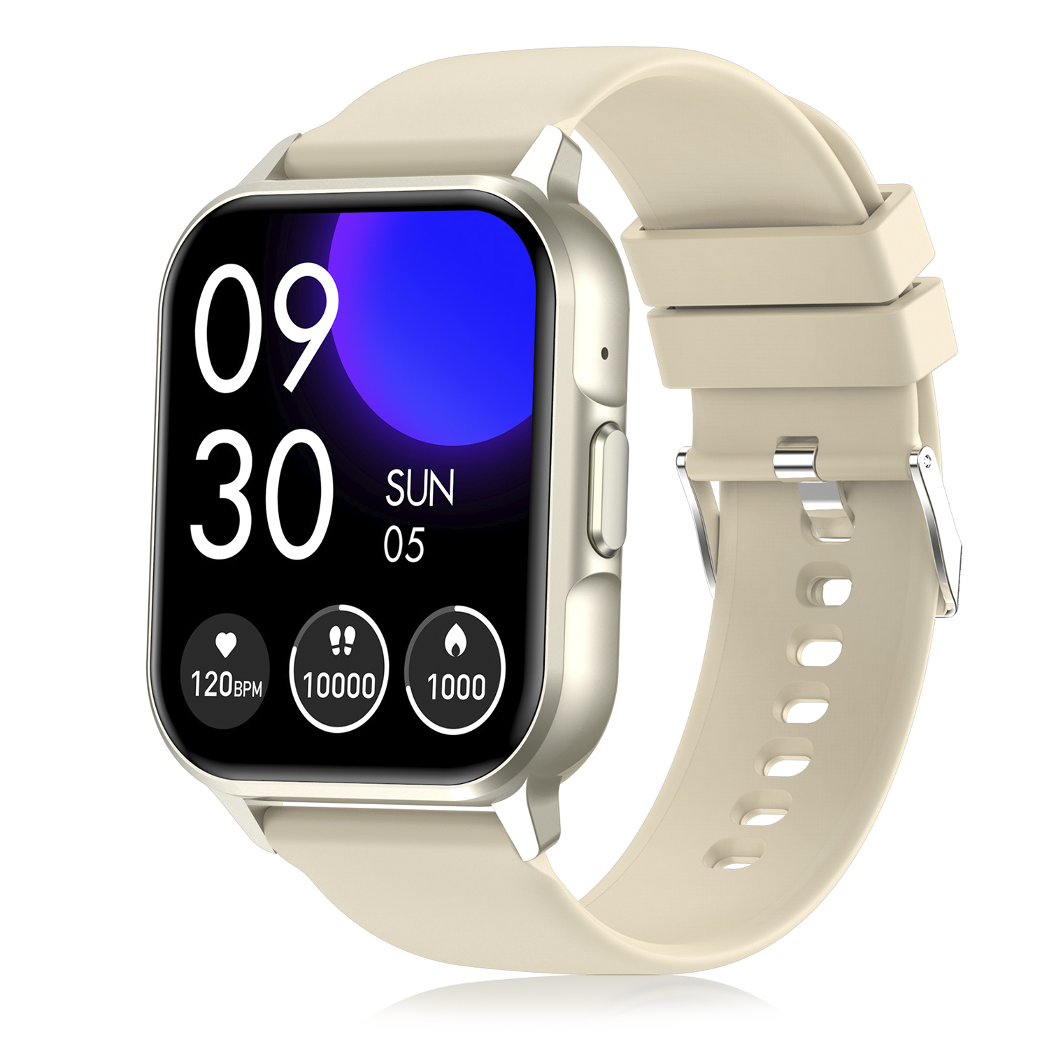 DAM. Smartwatch ZW36 con notificaciones de Apps, varios modos deportivos. Monitor de tensión y oxígeno, termómetro. 3,6x1x5 cm.