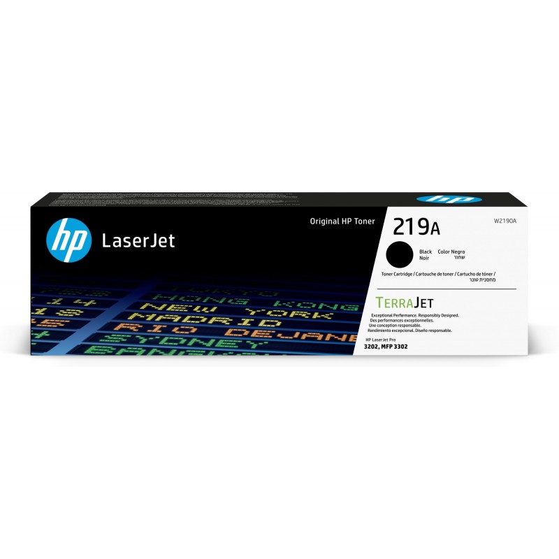 HP - Cartucho de Tóner Original LaserJet 219A negro W2190A