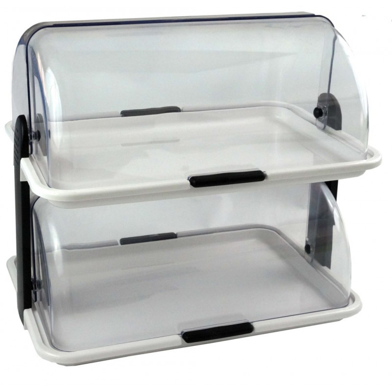 Expositor alimentario Premier doble 21920 DENOX- FAMESA
