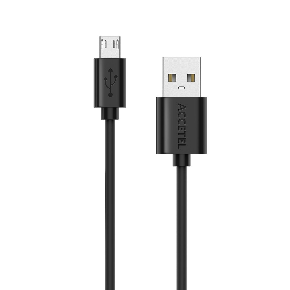 Cable Datos 2.4A - Micro USB Negro (1M) CU1604