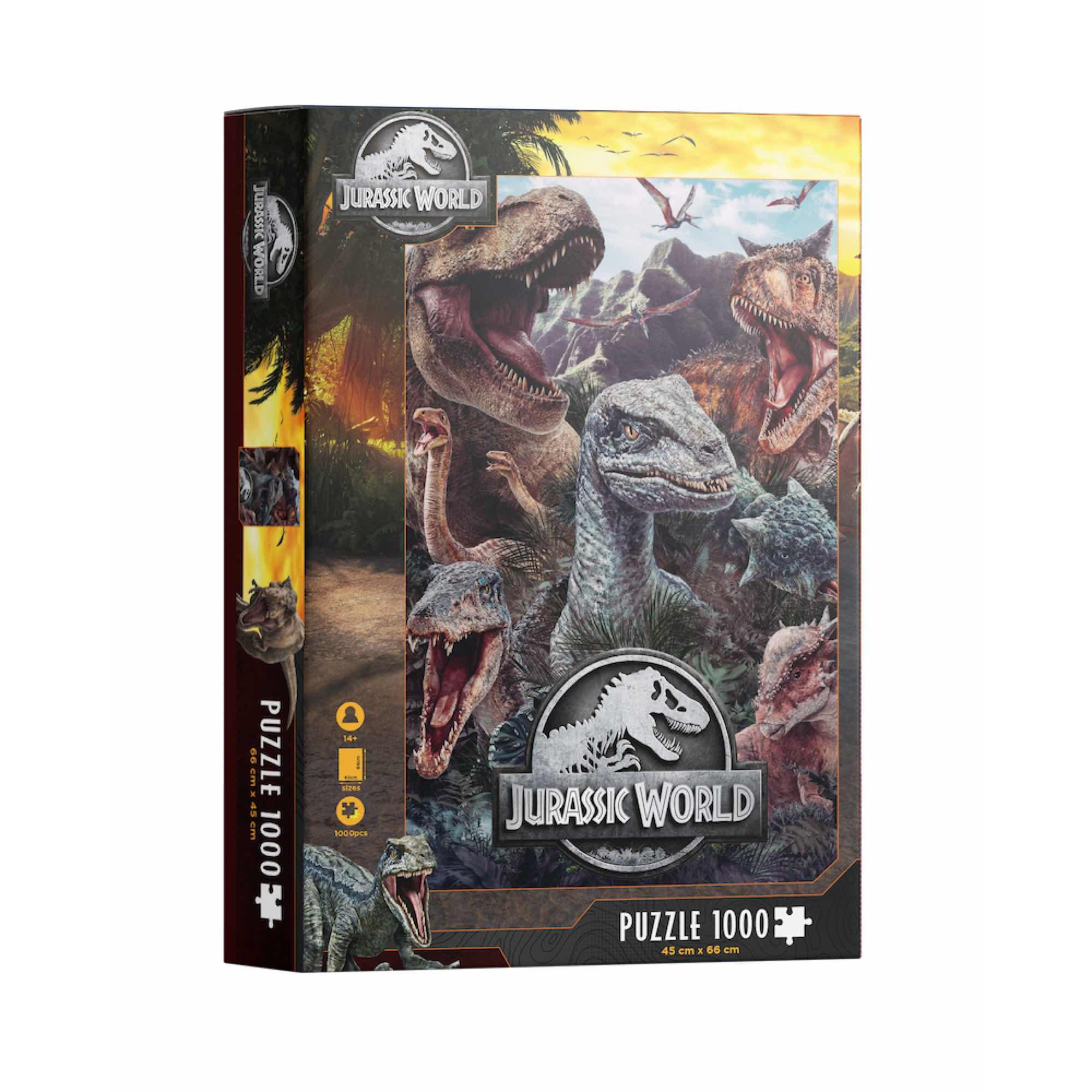 SD Toys Puzle 1000 Piezas Jurassic Park Varios Personajes