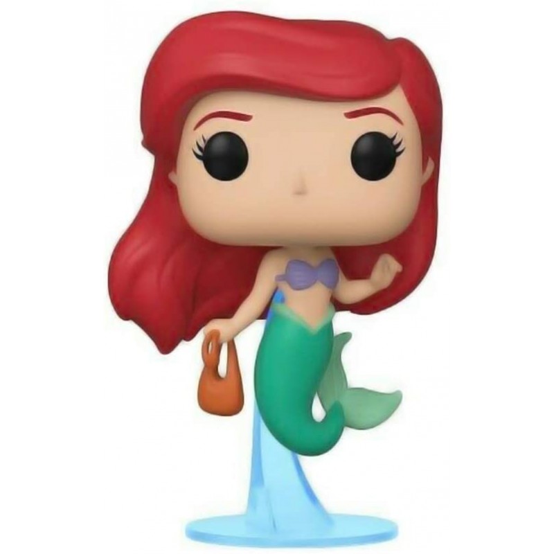 Figura Funko Pop! Disney La Sirenita Ariel con bolso Modelo 563 | 40102 - Original - Figuras Miniaturas Coleccionables Para Exhibición - Idea De Regalo - Mercancía Oficial - Juguetes Para Niños Y Adultos