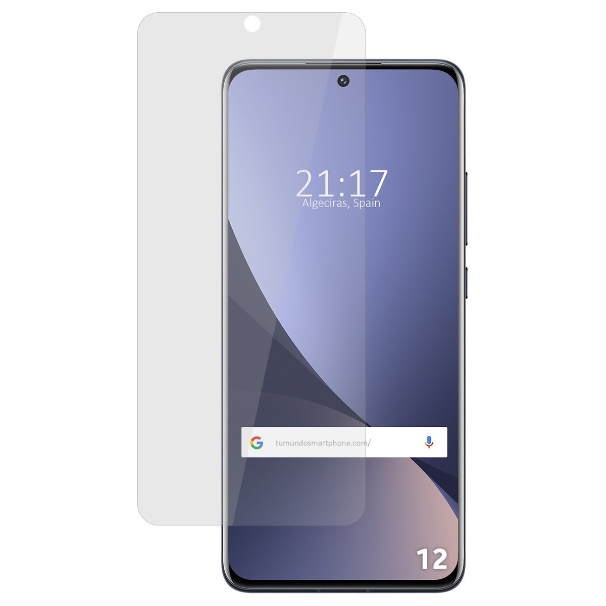 Protector Pantalla Hidrogel Mate Antihuellas para Xiaomi 12 / 12X 5G