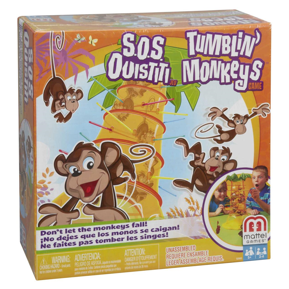 Juego de mesa Monos Locos Mattel (52563)