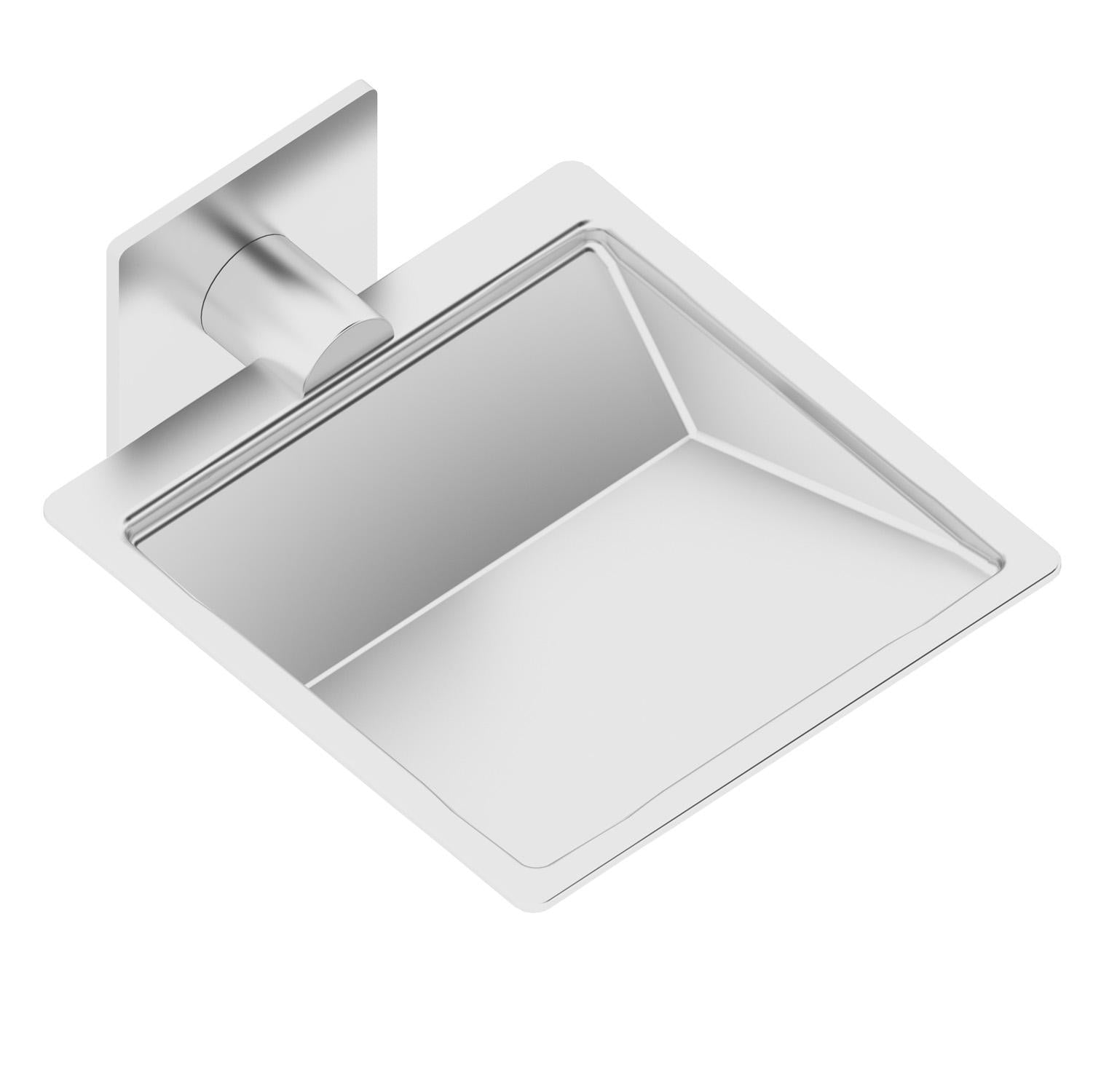 BELTRAN 10260 AMSTERDAM Jabonera Inox Electropulido Adhesivo - ref: 064-10260