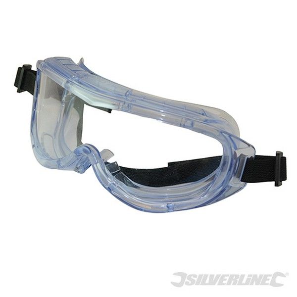 Silverline Gafas de Seguridad Panorámicas para Herramientas Eléctricas y Bricolaje