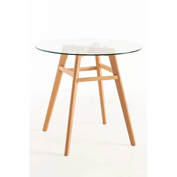 Mesa Slap Cristal 90 cm