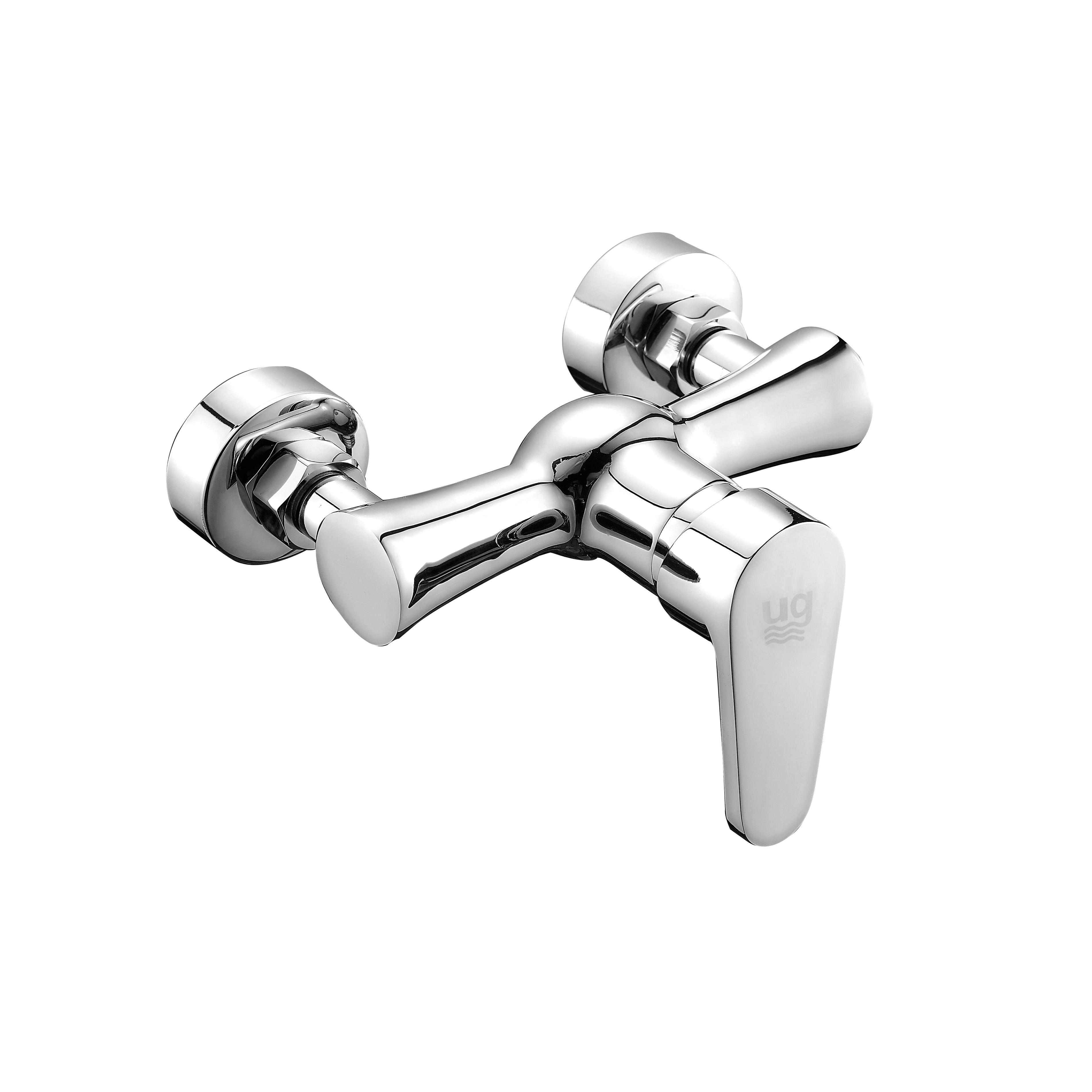 DP GRIFERÍA Grifo Monomando Ducha Serie Bidasoa - Incluye Equipo, 2 Acabados