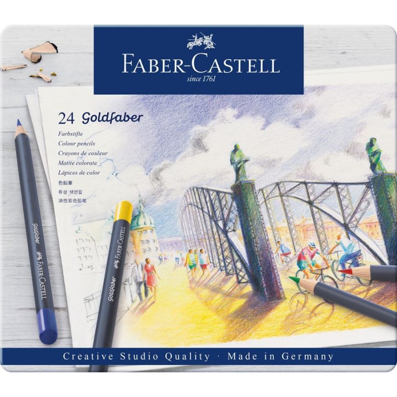 Faber-Castell - Goldfaber Metal Multicolor 24 pieza(s) 114724