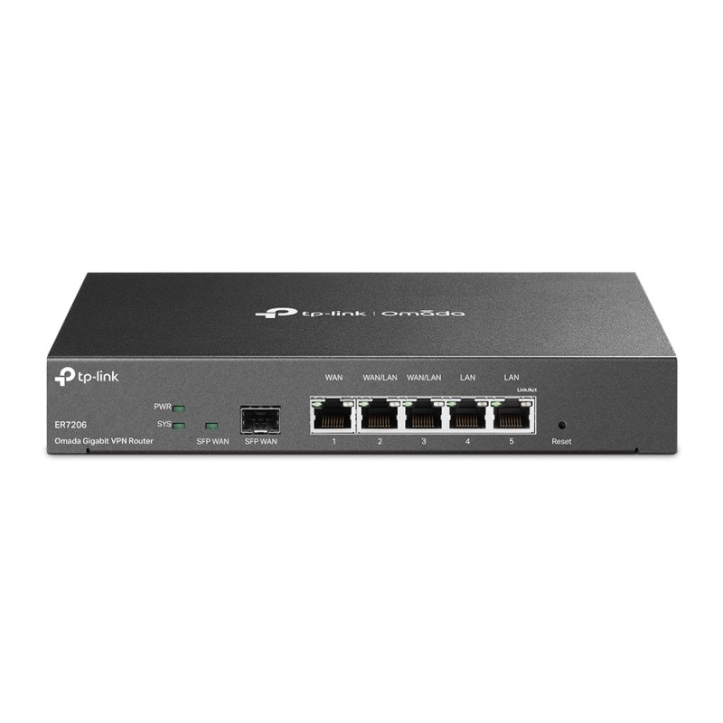 Tp-link er7206 switch 4 gigabit ports 1 sfp