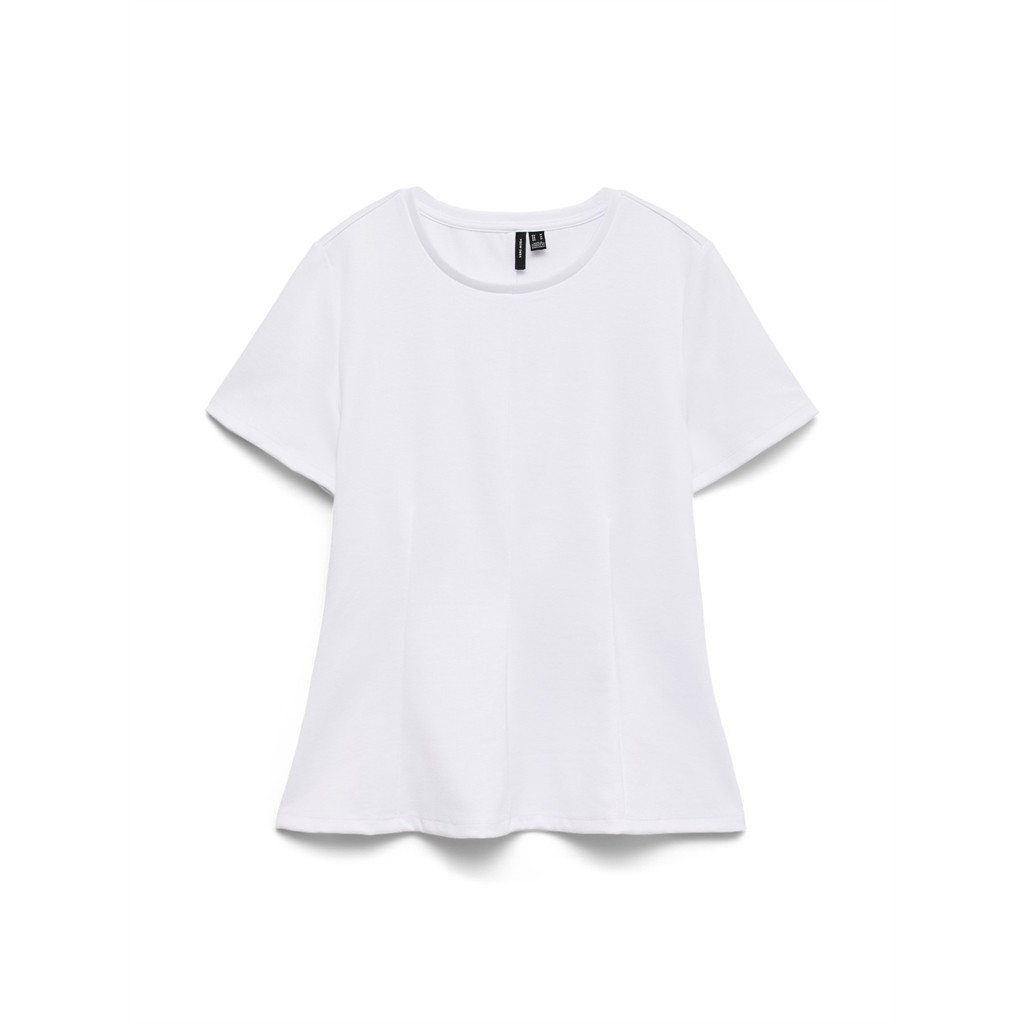 Vero Moda Camiseta Mujer VMABBY SS PEPLUM TOP JRS